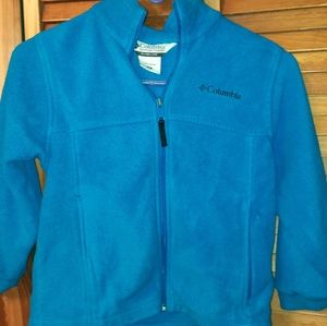 Boys Fleece Columbia Jacket Size 8